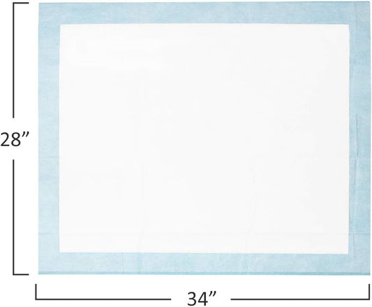 BV Puppy Pads XL 20 Count 28"x34" - Leak-Proof Pee Pads for Dogs with 6-Layer Design, Rapid Dry Sheet & Attractant - Dog Pad Extra Large with Odor Control - Perfect for Big Dogs & Indoor Use