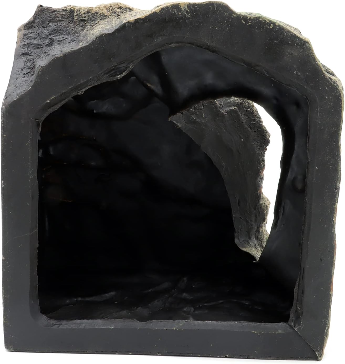 JIHAQUA Large Resin Reptile Tank Accessories Hideouts Cave Habitat Decor for Leopard Gecko Lizards Turtle