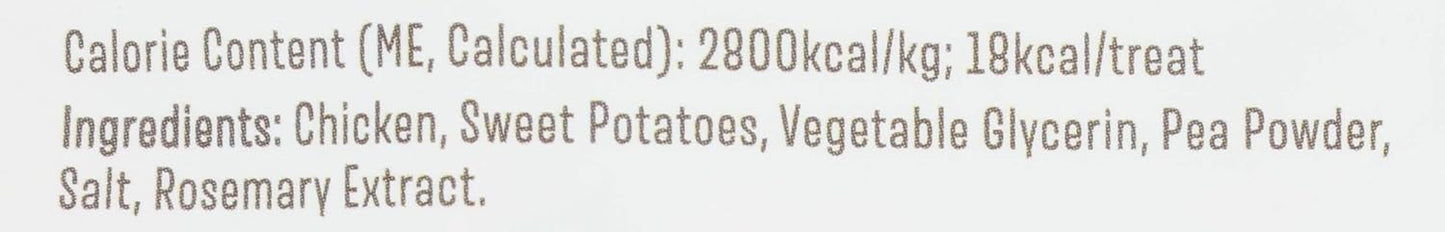 Whole Paws, Grain-Free Jerky Dog Treats, Chicken & Sweet Potato Recipe, 5 Ounce (Pack of 3)