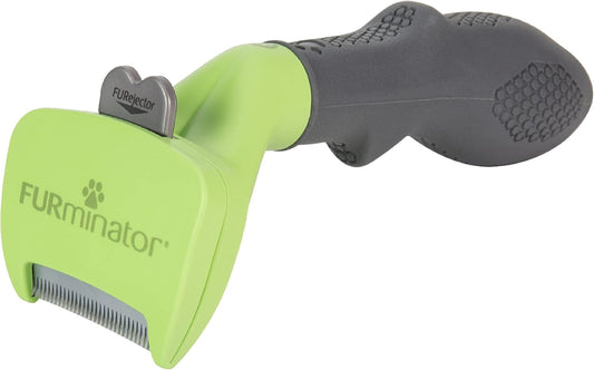FURminator Small Dog Undercoat deShedding Tool, Short Hair, Reduces Loose Hair from Shedding