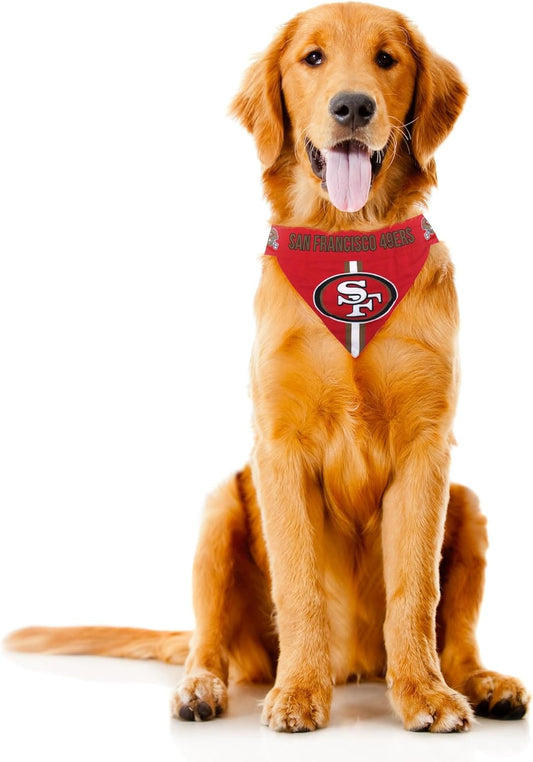 Littlearth NFL Pet Bandana - Reversible