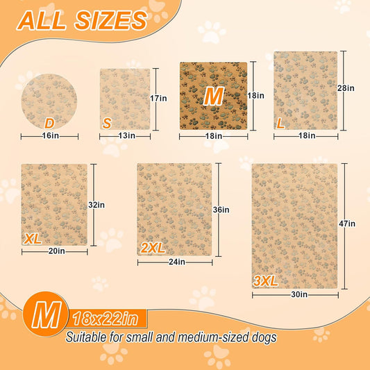 Cat Heating Pad,18×18 In Dog Heated Bed Smart Temperature Control Switch, Metal Protective Pipe Waterproof PVC Cat Beds For Indoor Cats With a Plush Cotton Cover,Heat Lamp For Puppies - Apricot