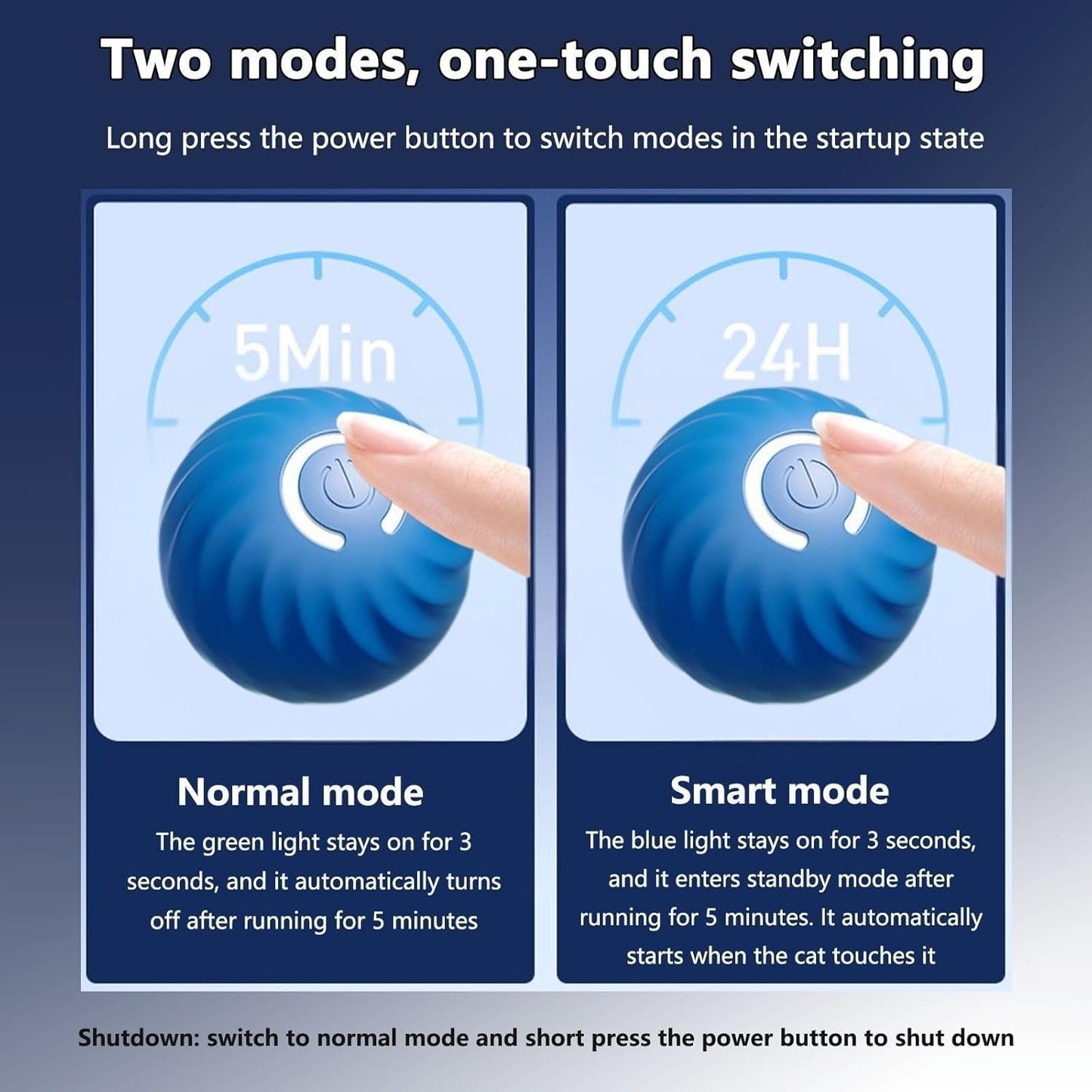 Zoomie Buddy 2.0, Zoomie Buddy for Dogs, 2 in 1 Smart Touch Interactive Dog Balls & Pet Feeder, 2.83" Diameter, Suitable for Small/Medium Dogs, with Fruit Plush Cover (2*Orange, Bayberry)