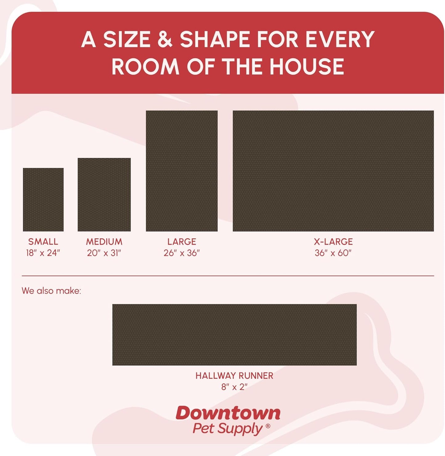 My Doggy Place Microfiber Dog Mat for Muddy Paws, 31" x 20" Charcoal - Absorbent and Quick-Drying Dog Paw Cleaning Mat, Washer and Dryer Safe - Non-Slip Rubber Backed Dog Floor Mat, Medium