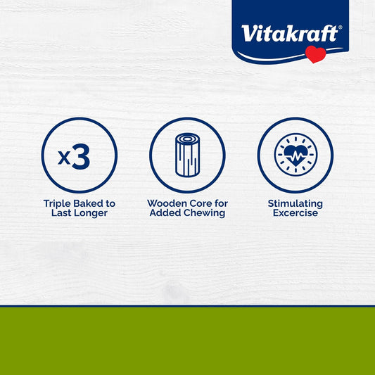 Vitakraft Crunch Sticks Hamster Treat - Apple and Honey - Hamster Chew Sticks