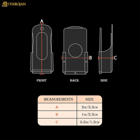 Mythrojan Brass and Steel Pet Training Clicker Puppy Dog Training Cricket Clicker U.S. Engraved WII Military Gear Metal Clicker in Set of 5 Pcs