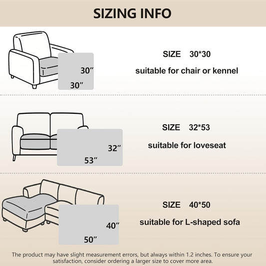 gogobunny 100% Double Sided Waterproof Dog Blanket Soft Pet Bed Cover Reversible Protect Furniture Couch Sofa Car for Puppy Large Dog Cat (Dark Sea Fog/Light Sea Fog, 32x53 Inch (Pack of 1))