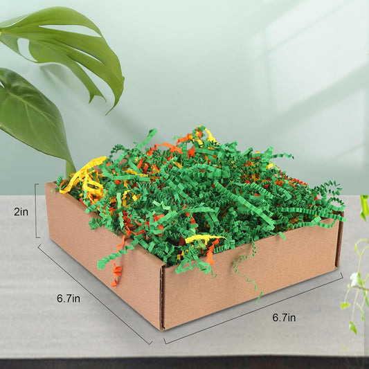 Kyouki Crinkle Paper Bird Toys, for Small Parrots, Parakeets, Cockatiels, Lovebirds, Conures, Budgies, Finches, Canaries β Fun Chewable & Shreddable Toy with Colorful Crinkle (Wrinkled Paper)