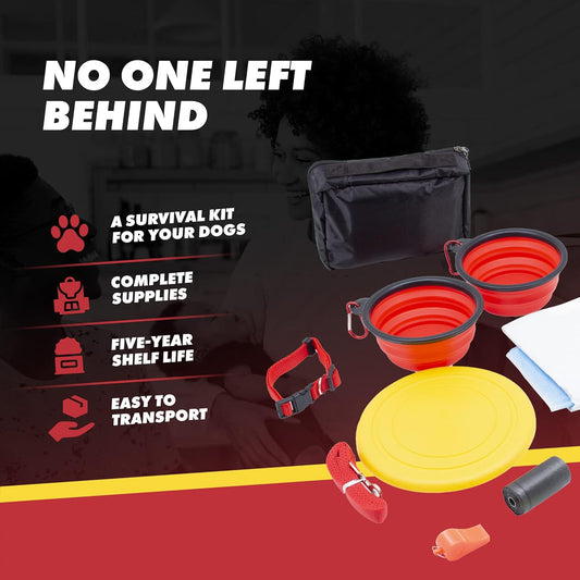 Emergency Zone - Small Dog Emergency Survival Kit - Bug Out, Emergency, Travel Kits, First Aid - Basic