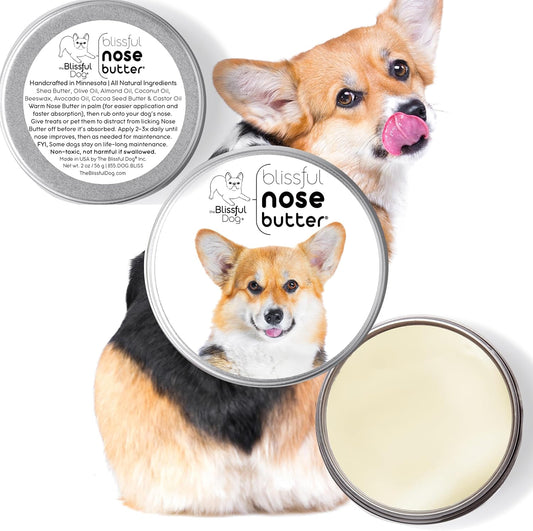 The Blissful Dog Corgi Unscented Nose Butter, 2-Ounce