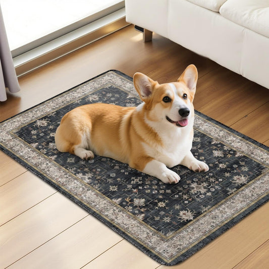 Washable Pee Pads for Dogs 2 Pack, Absorbent Reusable Puppy Pads Waterproof, Leakproof & Non-Slip Whelping Pad, Potty Training Pads for Dogs Playpen Mat 24x36