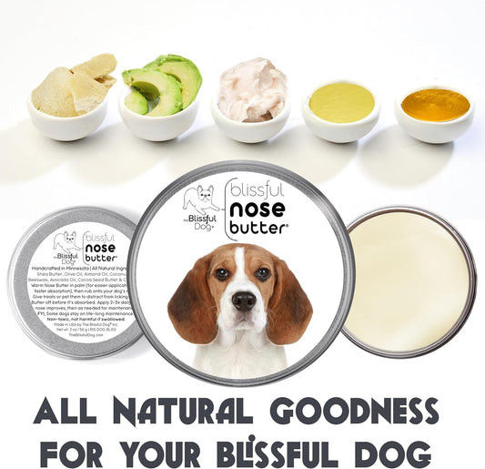 The Blissful Dog Beagle Unscented Nose Butter, 16oz