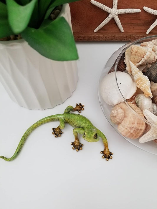 Lizard Home Decor Figurine for Desktop Decoration. Home Decor Accent for Living Room, Office, Kitchen, Bathroom or on Any Shelf in The Houseβ¦