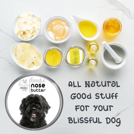 The Blissful Dog Portuguese Water Dog Unscented Nose Butter - Dog Nose Butter, 1 Ounce