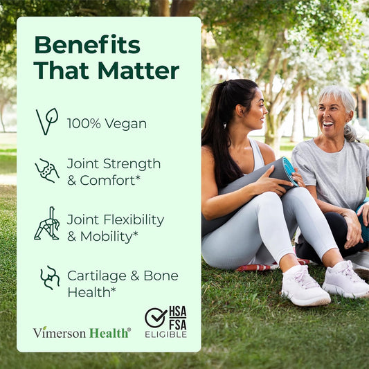 Glucosamine Chondroitin MSM β Joint Support Supplement for Women and Men with Glucosamine Sulfate 1500 mg, Chondroitin and MSM β for Cartilage, Joint Health and Flexibility β 90 Capsules, Vegan