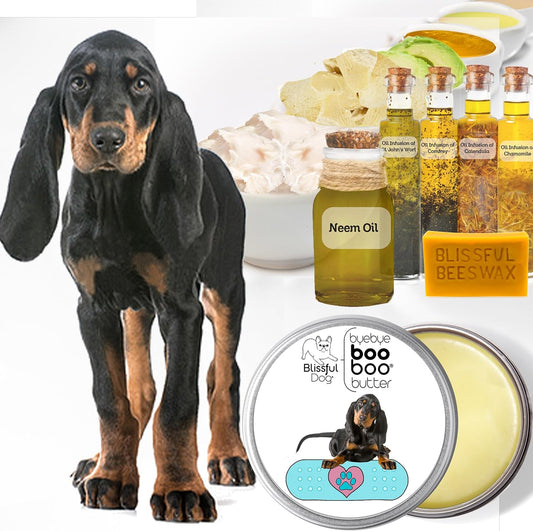 The Blissful Dog Coonhound Boo Boo Butter, 4-Ounce