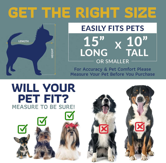 Katziela Pet Carrier - Airline Compliant Dog Carrier - TSA Approved Pet Carrier for Small Dogs and Cats - Soft FAA Travel Airplane Dog Carrier Luggage (Grey/Brown-Pro)