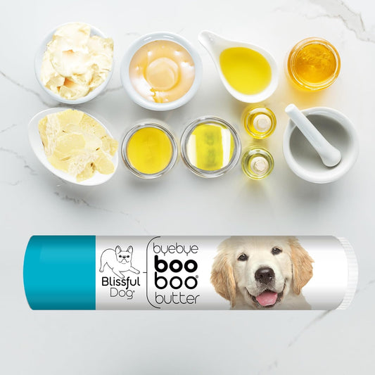 The Blissful Dog .15 oz Tube Golden Retriever Booboo Butter