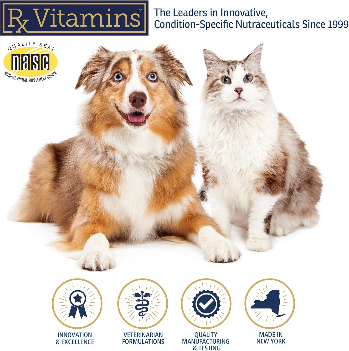 Rx Vitamins CurcuWIN Curcumin for Pets - Cat Immune Support - Dog Digestive Support - 90 ct