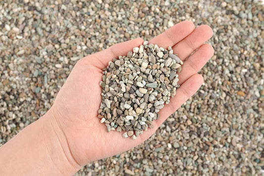 LANDEN Thoreau Aquarium Sand for Aquarium Landscape 2L(7lbs), Fish Tank Gravel, Pea Gravel for Landscaping, Coarse Sand for Plants, Aquarium Granite Sand, Fish Tank Decorative Sand, 2-3mm