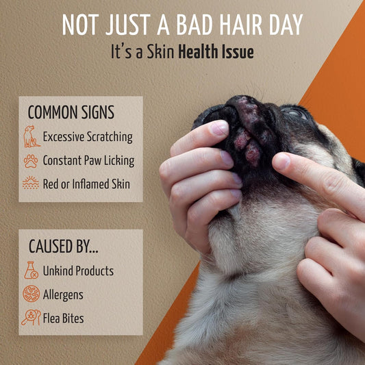 Tauro Pro Line Dog Itchy Skin Relief Cream β Dog Moisturizer for Dry, Itchy Skin β Soothes Itching & Rashes, Gentle for Cats & Puppies (Derma Care 2.5 Fl Oz)