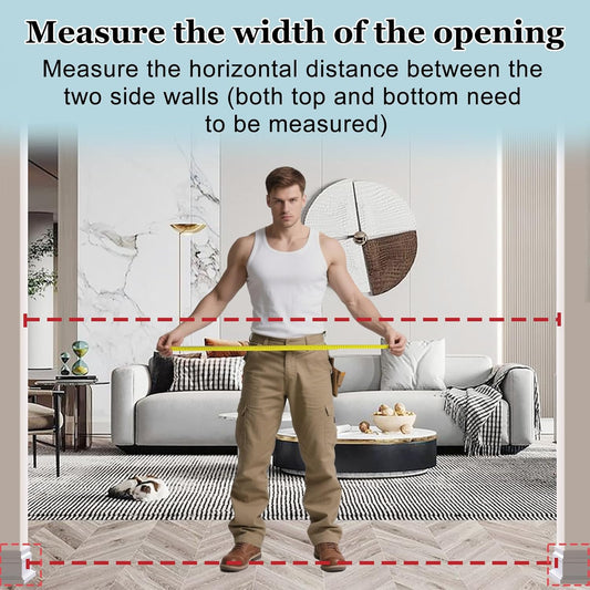 WAOWAO Triple Lock Baby Gate Extra Wide 35.04-38.97" Pressure Mounted Walk Through Swing Auto Close Safety White Metal Dog Pet Puppy Cat for Stairs,Doorways,Kitchen