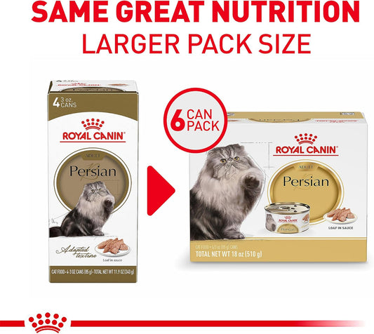 Royal Canin Maine Coon Adult Breed Specific Cat Food Thin Slices in Gravy, 3 oz can (6-Pack)