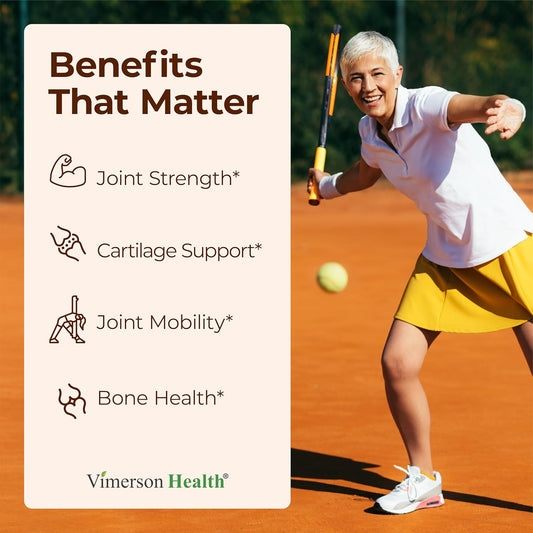 Glucosamine Chondroitin MSM β Joint Support Supplement for Women and Men with Glucosamine Sulfate 1500 mg, Chondroitin and MSM β for Cartilage, Joint Health and Flexibility β 90 Tablets