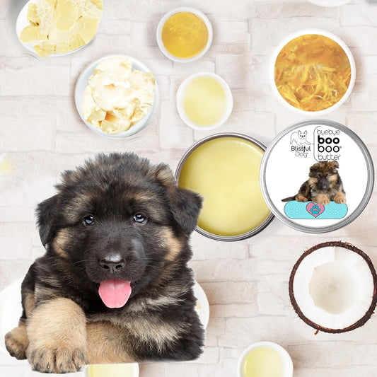 The Blissful Dog 2 oz TIN German Shepherd Booboo Butter