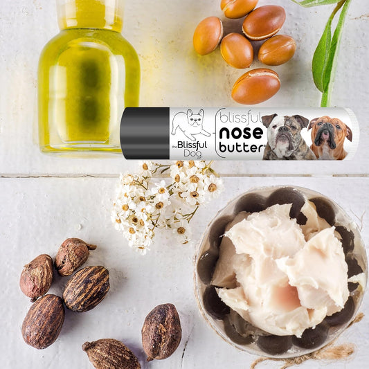 The Blissful Dog Olde English Bulldogge Unscented Nose Butter - Dog Nose Butter, 0.15 Ounce