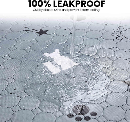 Gardner Pet Washable Dog Pee Pads, 72'' x 72'' Non Slip Dog Mats with Great Urine Absorption, Reusable Puppy Pee Pads for Potty Training , 1 Pack