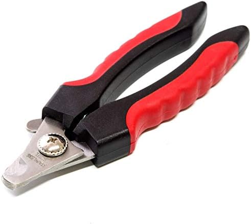 Ryan's Pet Supplies Paw Brothers Nail Clipper for Dogs and Cats, Pet Nail Clippers, Safe Grooming Tool, Professional Grade, Stainless Steel Blades, Saftey Guard, Large, 6.5 inches