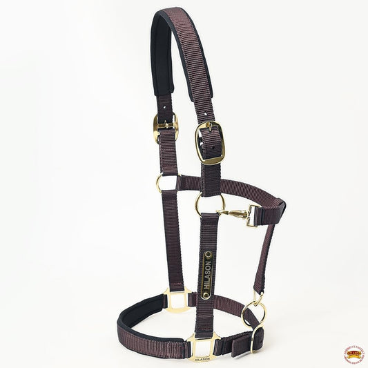 HILASON Western Safety Horse Halter Comfortable and Flexible | Nylon Halters Adjustable Cute
