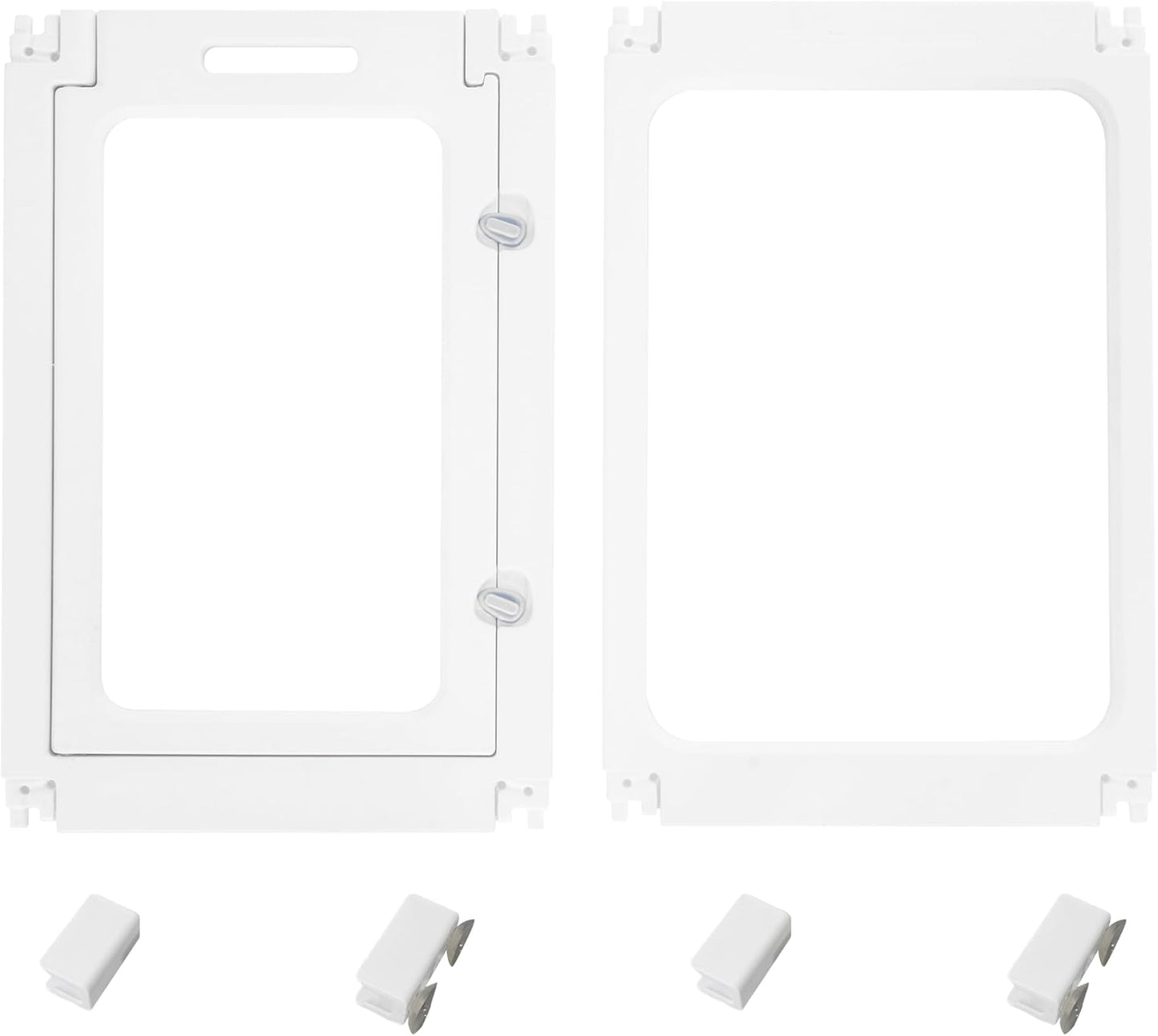 Acrylic Dog Playpen-Clear Dog Play Pen Indoor for Puppy-24”H 2Panels