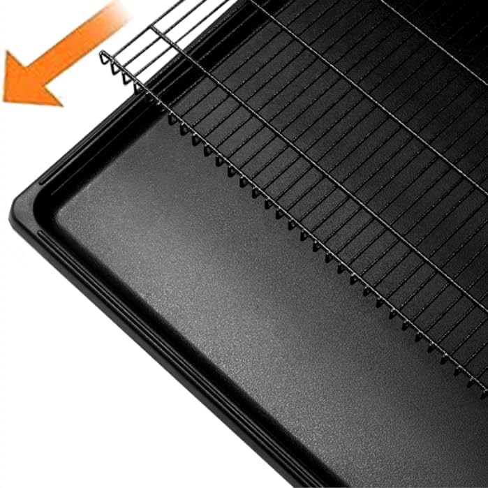 48/38 Inch Heavy Duty Funiture Dog Crate with Wheels, Indestructible and Escape Proof Wooden Kennel Indoor for High Anxiety Dogs with Sturdy Locks, Double Door and Tray, Extra Large XL XXL