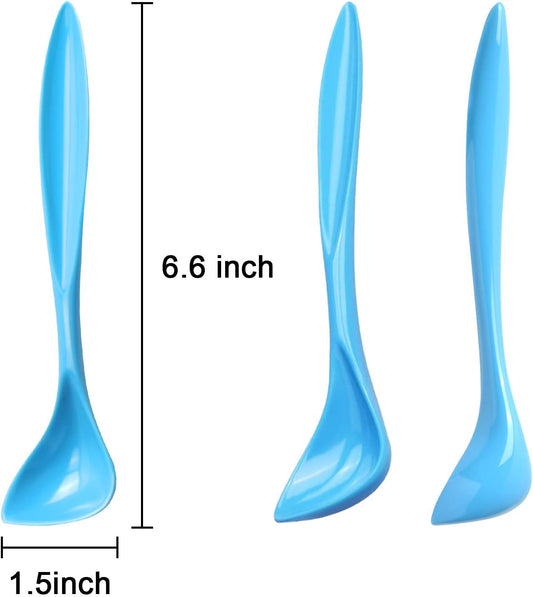 PetBonus 3-Pack Pet Food Can Spoon, Dog Cat Food Spoons, Long Handle Special Curved Design