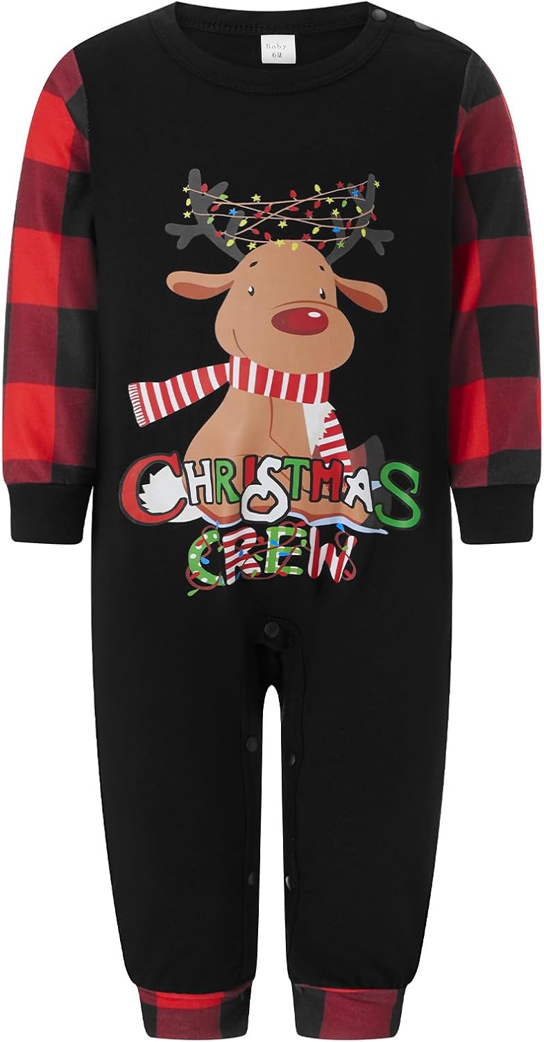 Matching Family Christmas Pajamas Set - Xmas Sleepwear PJs