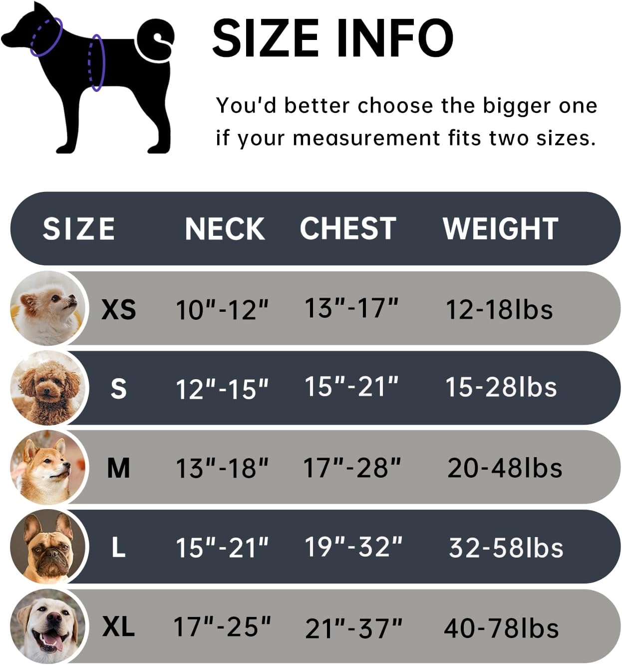 IVY&LANE No Pull Dog Harness with Leash Set, Reflective No Choke Pet Vest,Adjustable Oxford Dog Vest Harness with Easy Control Handle for Large Dogs (Vintage Blue,XL)