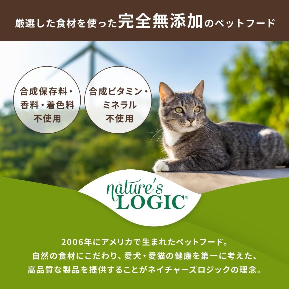 Nature's Logic Sardine Dry Cat Food (1 Pack), 3.3 lb