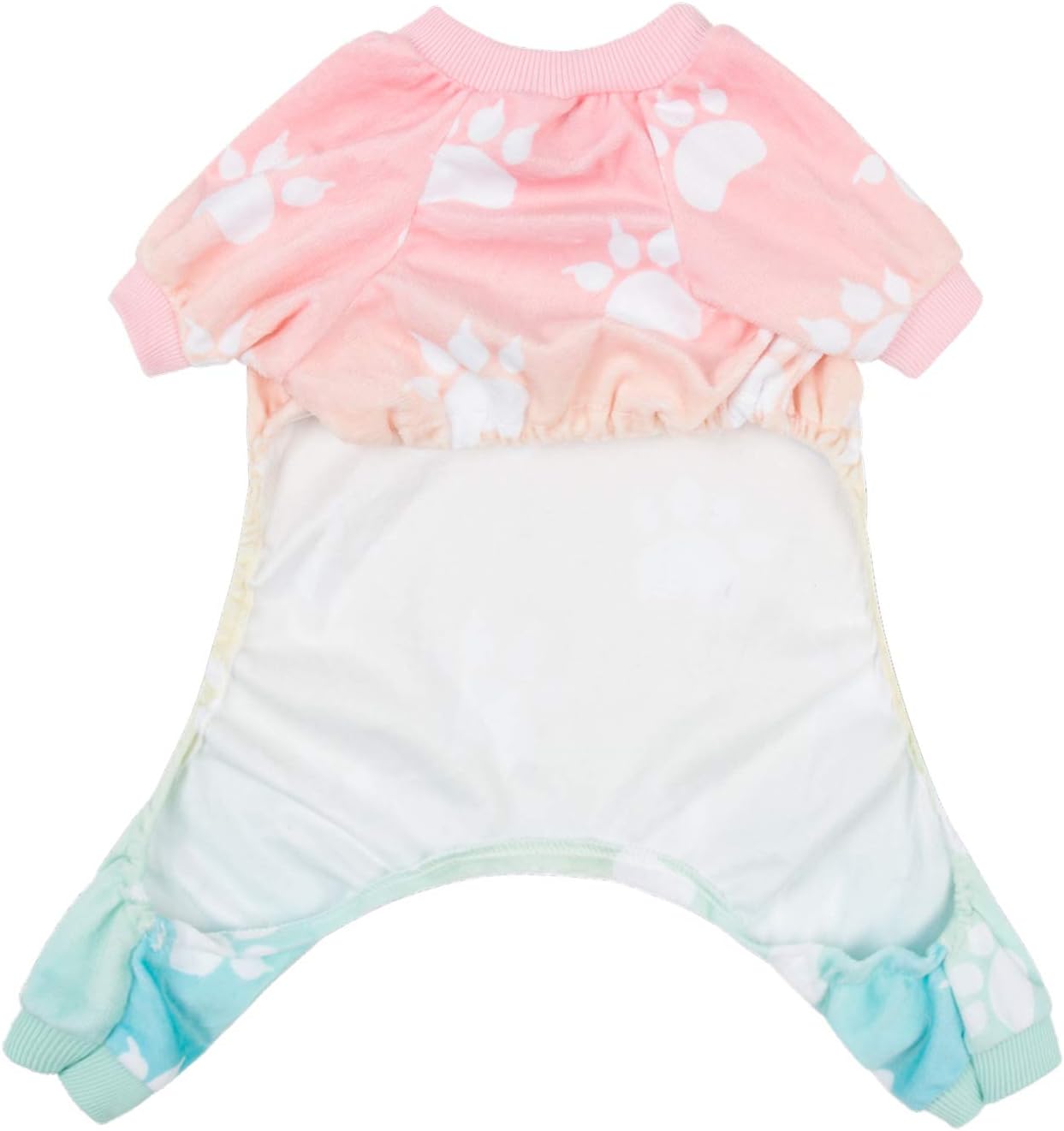 CuteBone Small Dogs Outfit Soft Puppy Onesies Pjs Dog Pajamas Pet Coat Cat Apparel Comfy Doggie Jumpsuit Bodysuit for All Seasons P09XXL