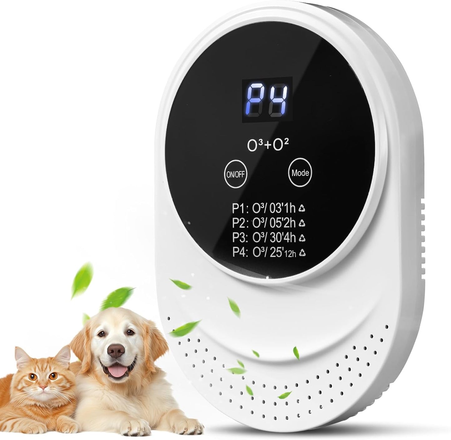Cat Litter Deodorizer for Litter Box Plug In Air Fresheners for Home Ionizer Air Purifier for Strong Odor Portable Air Cleaner for Bathroom Toilet Living Room Kitchen Pets House Car (1)