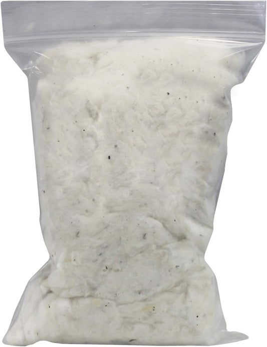 All-Natural Nesting Material (4 oz.) - 100% Cotton Eco-Friendly Animal Bedding - For Sugar Gliders, Squirrels, Hamsters, Rabbits, Chinchillas, Rats, Mice, Gerbils, Guinea Pigs and Other Small Pets