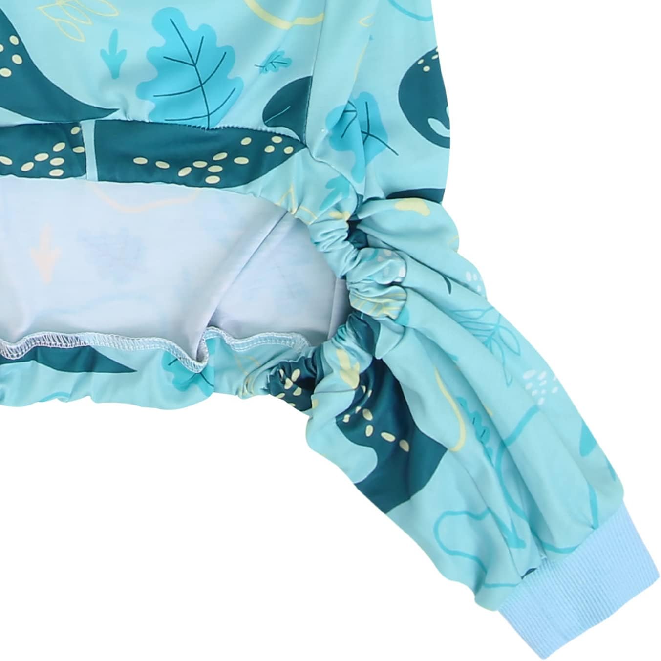 HDE Dog Pajamas One Piece Jammies Jumpsuit Pet Clothes Outfit Stretchy Lightweight Comfy Shirt Pjs for M-3XL Dogs Dinosaurs - M