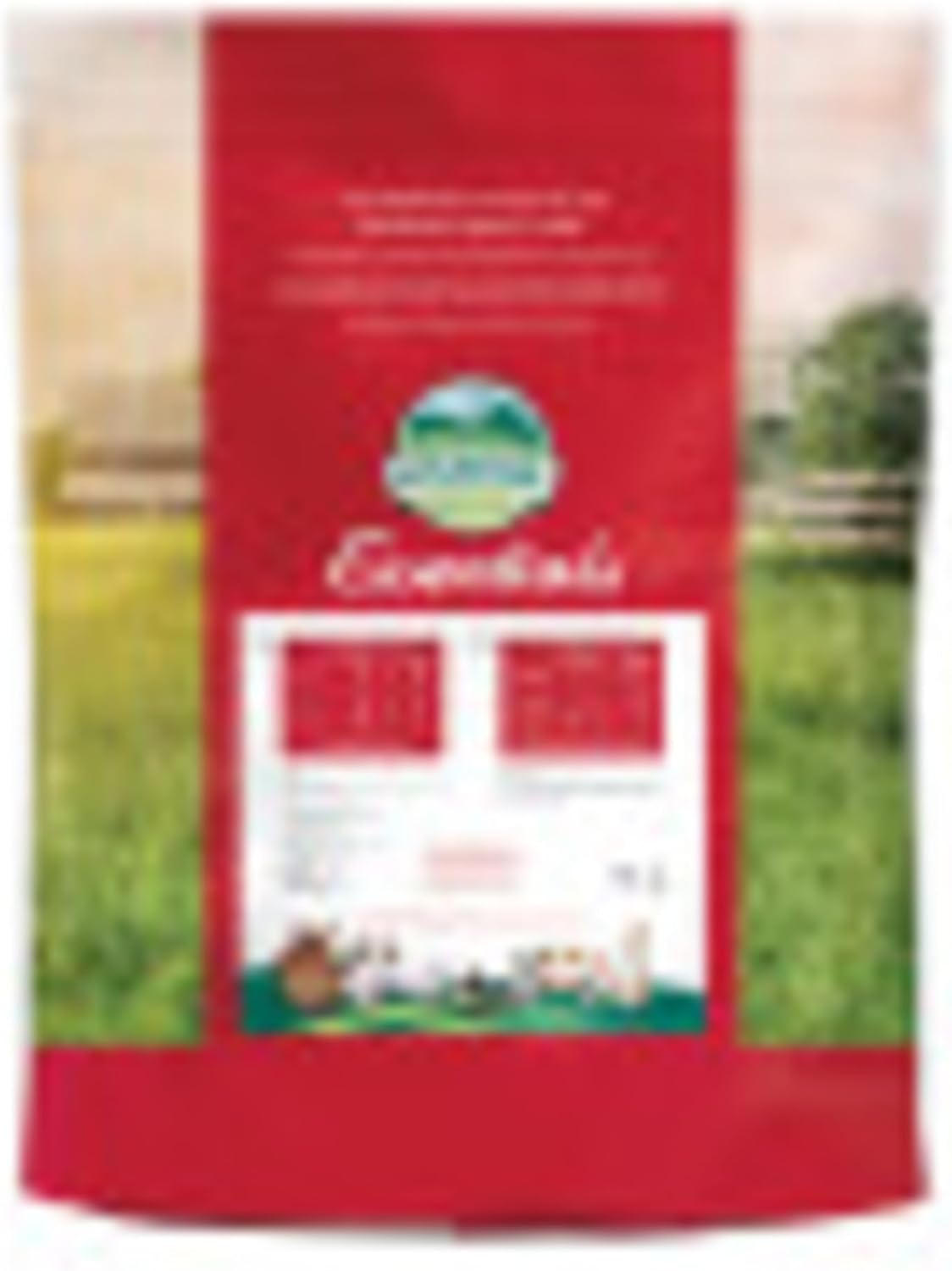 Oxbow Essentials Rabbit Food, Young, Made Alfalfa for Rabbit, Pet Pellets with Vitamins & Minerals, Small Animal Pet Products, Bunny Food, Made in USA, High Fiber, 25 lb. Bulk Bag