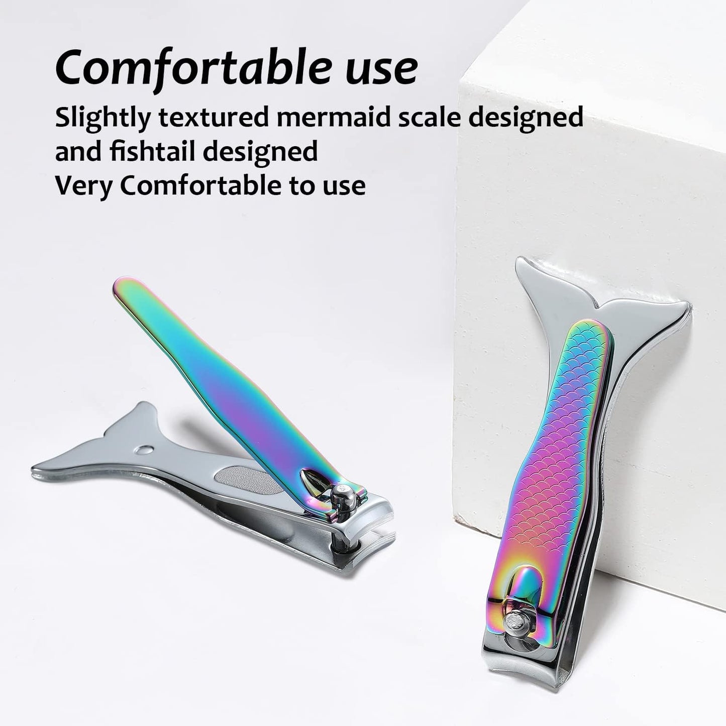 Mermaid Nail Clipper Set, Gifts for Girls and Women, Unique Gifts for Christmas, Stocking Stuffers, Birthdays