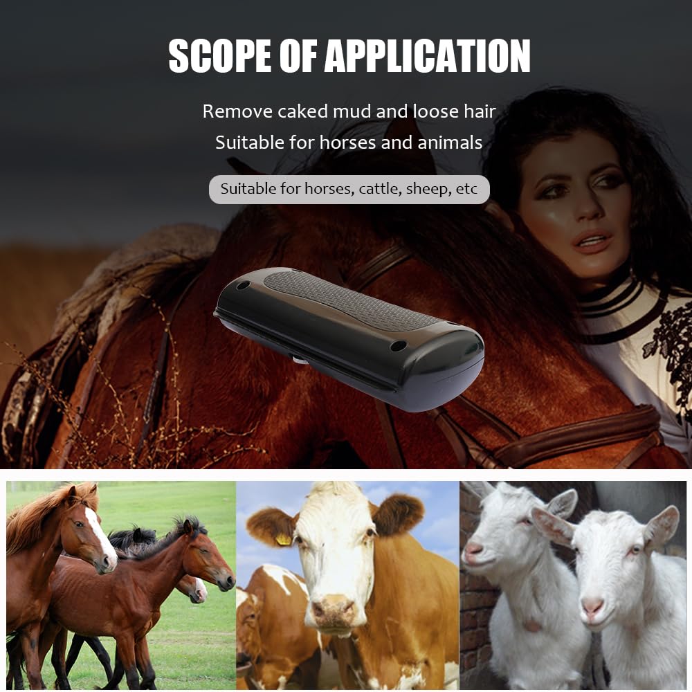 MAXIMILIAN Deshedding Brush for Dogs Cats Horses Undercoat Tool for Large and Small Pets Comb Removes Loose Dirt Hair and Fur Professional Pet Groomer