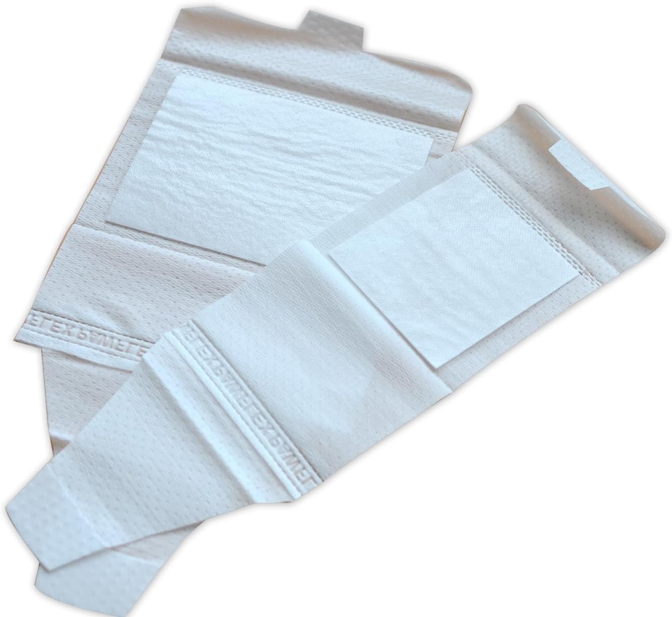 Basic Leg Bandages for Dogs, Cats, Pets -First- aid Non Adhesive Fur Friendly, Soft Stretch Wound Care, hot Spots, Fungus, Adjustable Fastening Strap Value Pack (2XS/XS 12-Pack)