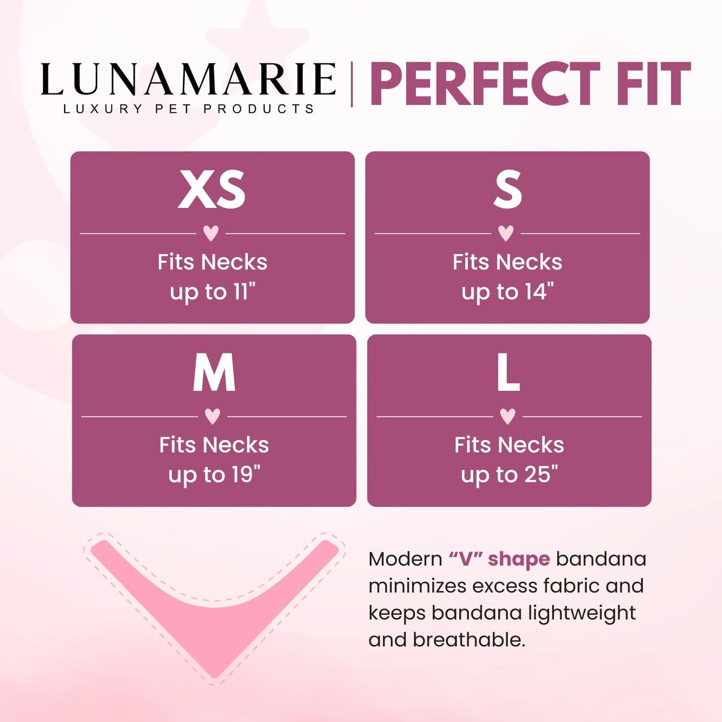 LunaMarie - Luxury Dog Bandanas - Cute Unique Designs | Premium & Silky Poly Fabric | 100% Handmade Custom Shape Dual Layered Small, Medium, Large Cat Scarf (Strawberry, Large)