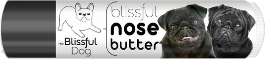 The Blissful Dog Black Pug Unscented Nose Butter, 0.15-Ounce
