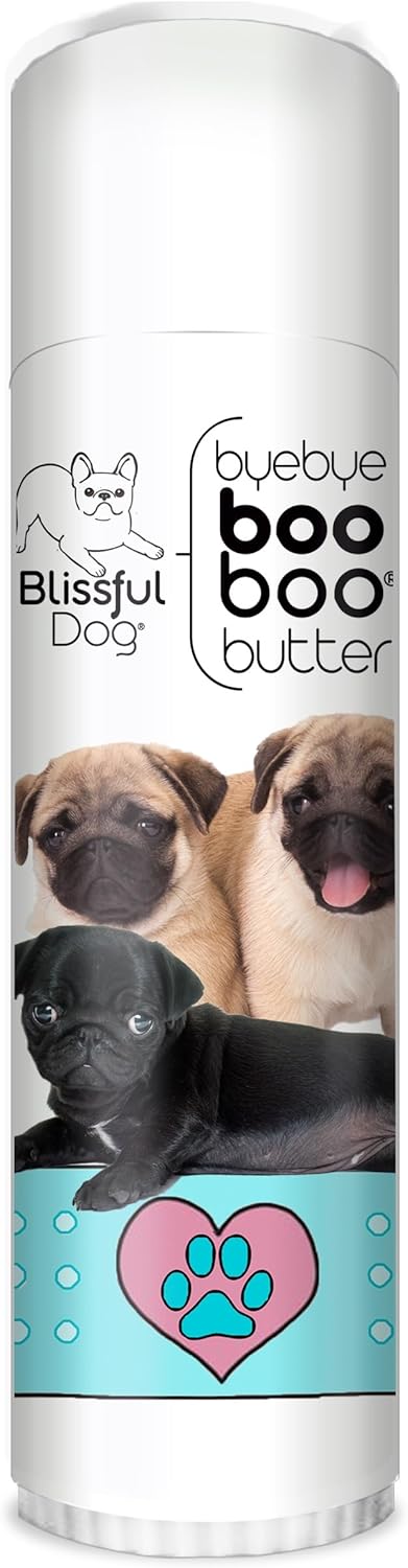 The Blissful Dog .50 oz Tube Pug Booboo Butter